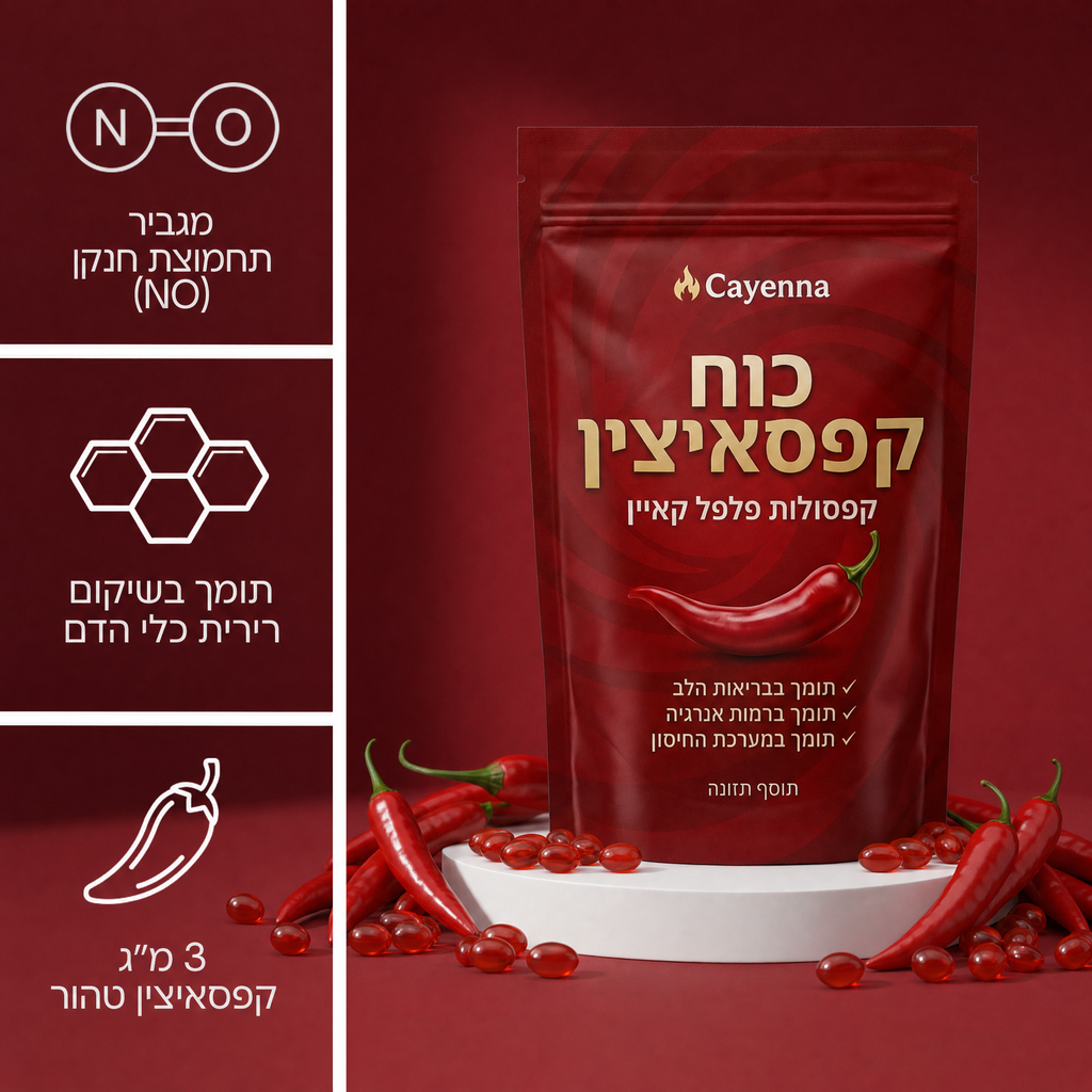 פורמולת קפסאיצין מתקדמת