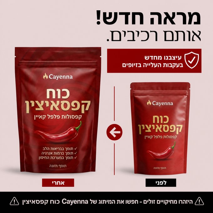 פורמולת קפסאיצין מתקדמת