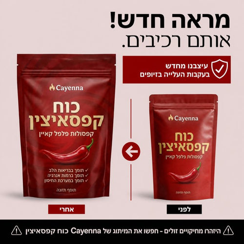פורמולת קפסאיצין מתקדמת