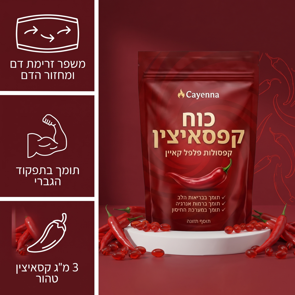פורמולת קפסאיצין מתקדמת