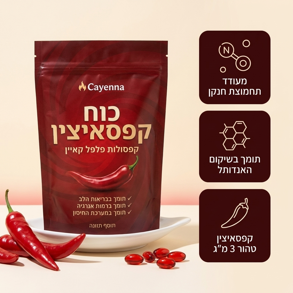 קאיינה כוח קפסאיצין